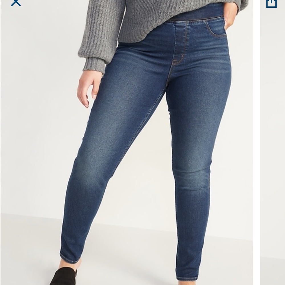 Old Navy slim jeggings size 8